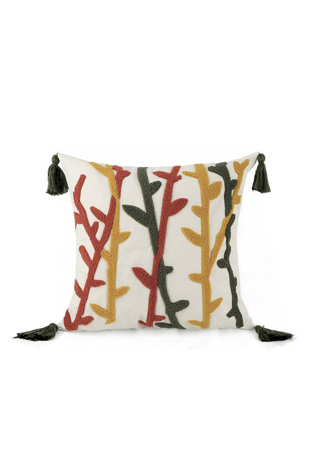 Yellow Punch Cushion - Bursa İpek